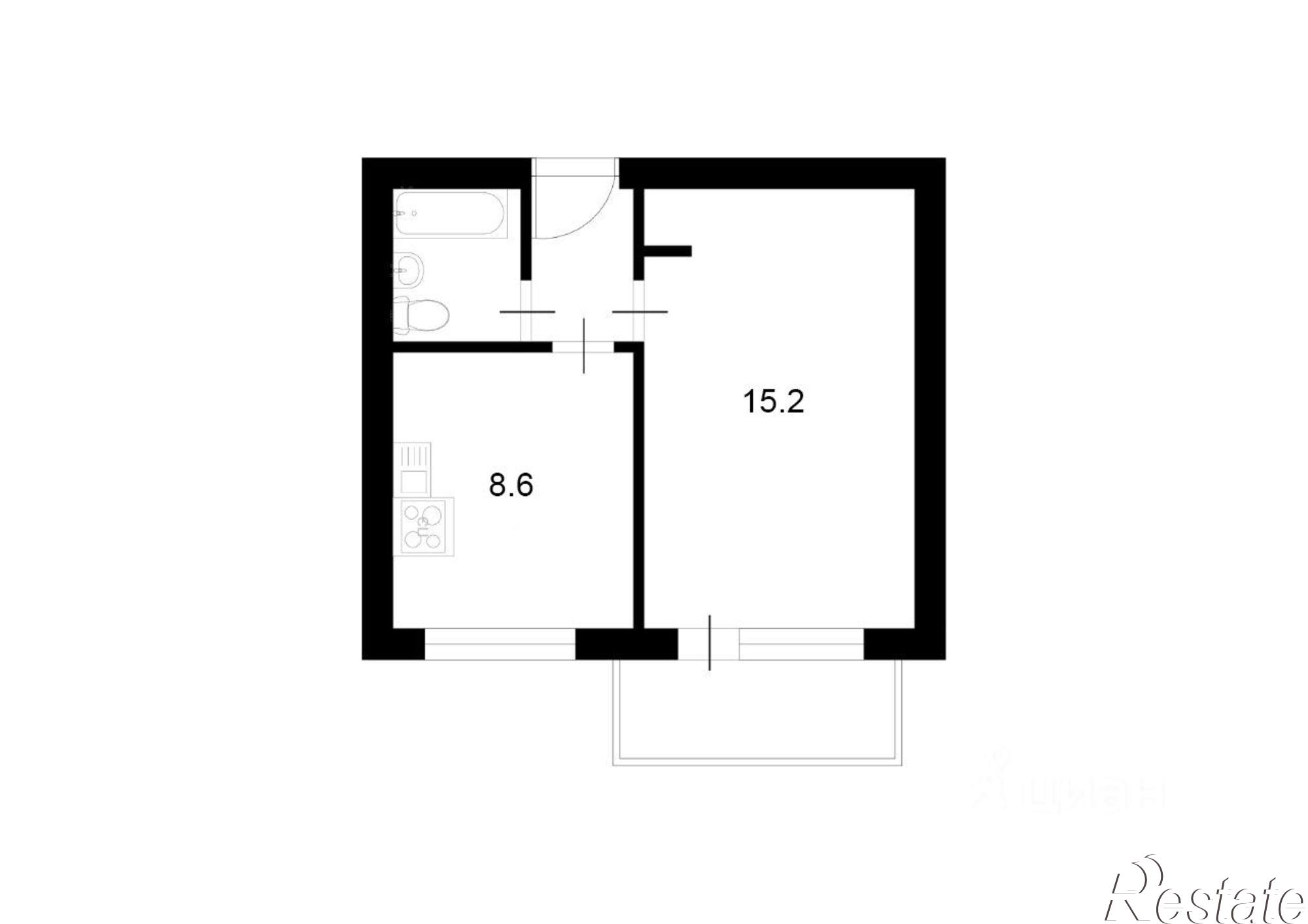 Сдать квартиру за 18 000 рублей на улица Менделеева, 34