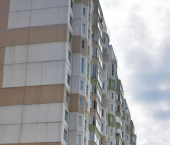 1-комн, 35кв м, этаж 16/17 проспект Вячеслава Клыкова, 82