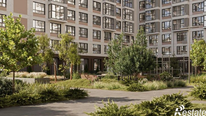 2-комн квартира в новом доме ЖК Парковый квартал Чувства