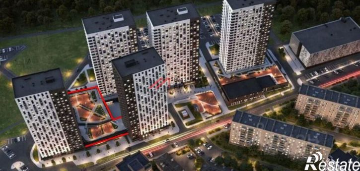 Торговое помещение ЖК Эво,
                3