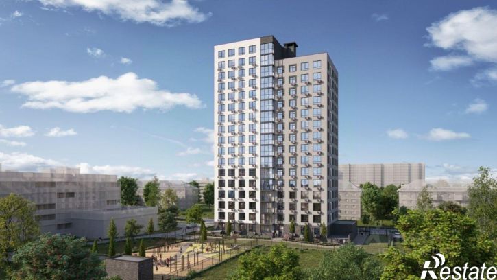 2-комн квартира в новом доме Хуторская улица