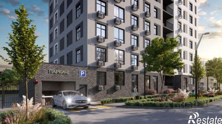 2-комн квартира в новом доме Хуторская улица