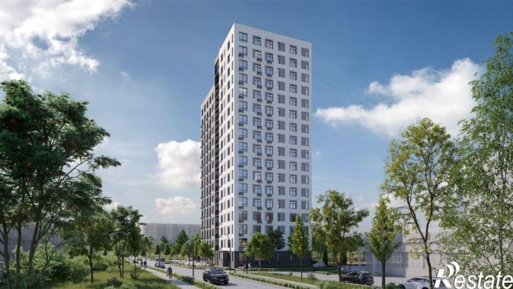 2-комн квартира в новом доме Хуторская улица