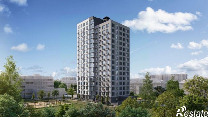 2-комн квартира в новом доме Хуторская улица