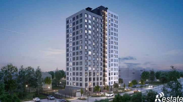 2-комн квартира в новом доме Хуторская улица