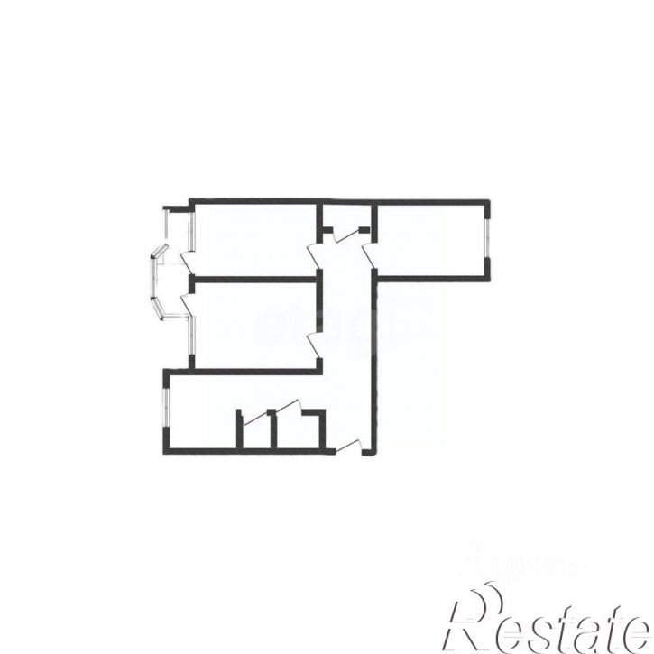 3-комн квартира улица Евгения Клевцова, 26,  д. 26