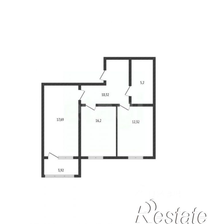 2-комн квартира Союзная улица, 49Б,  д. 49Б