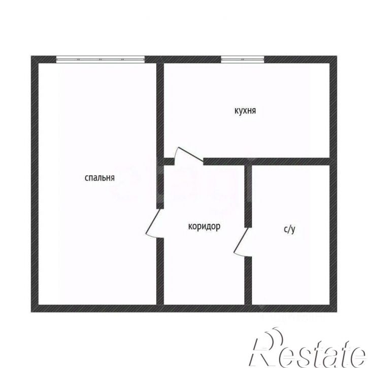 1-комн квартира улица Евгения Клевцова, 28,  д. 28